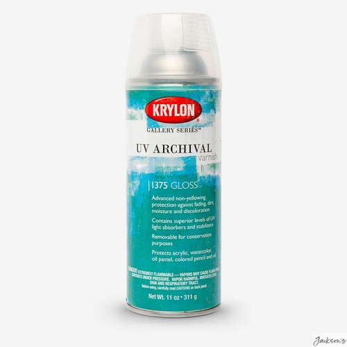 Krylon archival varnish - uv,