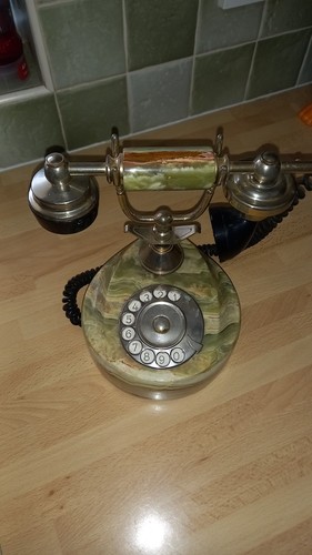 Vintage rotary telephone - vintage,