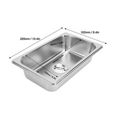 RV 304 Stainless Steel Sink RV Hand Wash Basin Anti Deformation For Boat Caravan