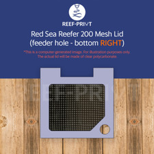 Aquarium Mesh Lid for Red Sea REEFER 200 (600mm x 575mm)  | Jump Guard | 