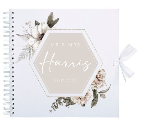 Personalised floral wedding - floral,