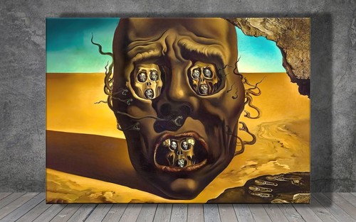Salvador dali the face - the, war