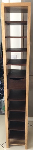Futon company oak hallway shoe - oak,
