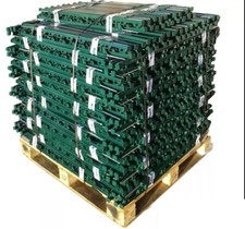 Rutland Electric Fencing ORIGINAL 3ft Plastic Electric Fence Posts - GREEN