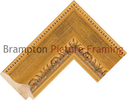 70mm wide gold reverse wood - wide,