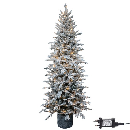 6ft christmas tree - christmas, lit