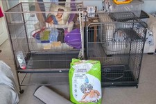 2 rat cages for sale, used but