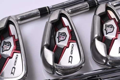 Wilson d200 irons sw - wilson, /