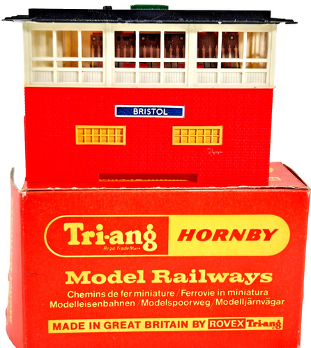 Triang hornby r145 signal box - signal,
