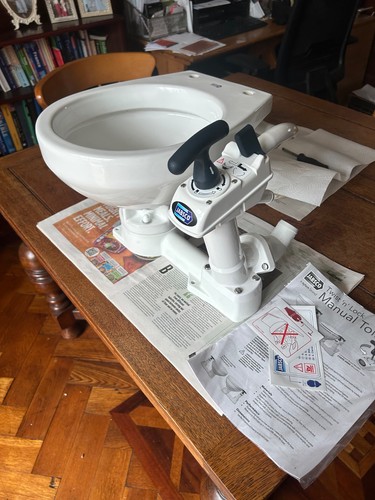 Jabsco marine compact toilet
