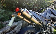 MassMoto Exhaust Slipon Silencers Inox Satin KTM 640 LC4 SM Supermoto 1998-2007