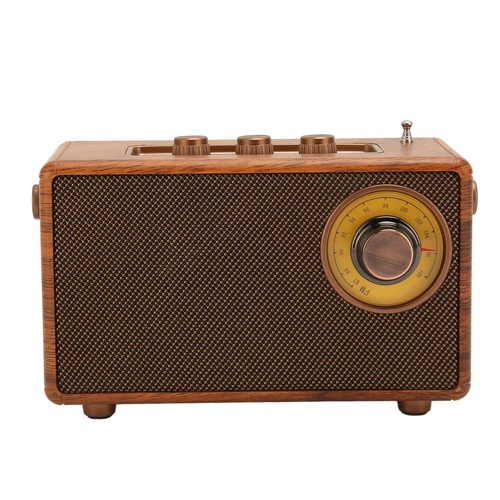 Retro wood bluetooth speaker - retro,