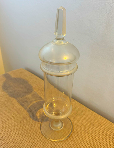 Clear glass apothecary chemist - clear,