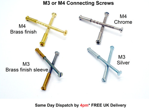 Connecting screws for door - connecting,