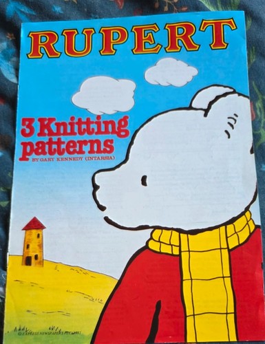 Rupert vintage knitting - rupert,