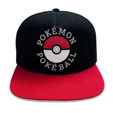 Pokemon Trainer Snapback Cap
