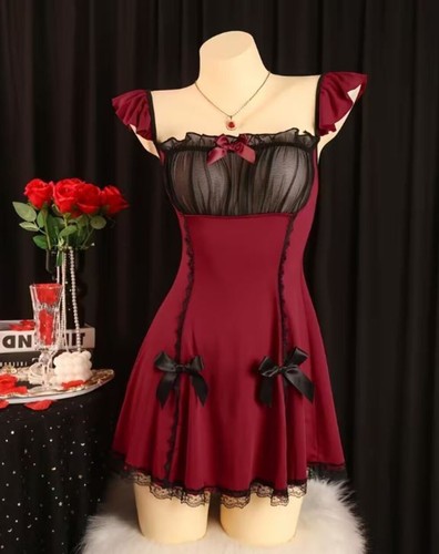 Size sexy burgundy - 10, maid