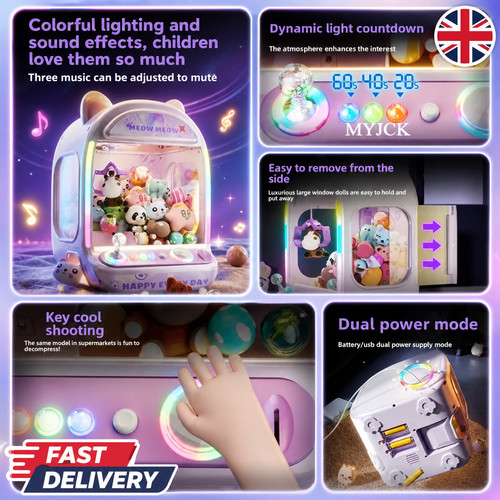 Diy mini claw machine toy - diy,
