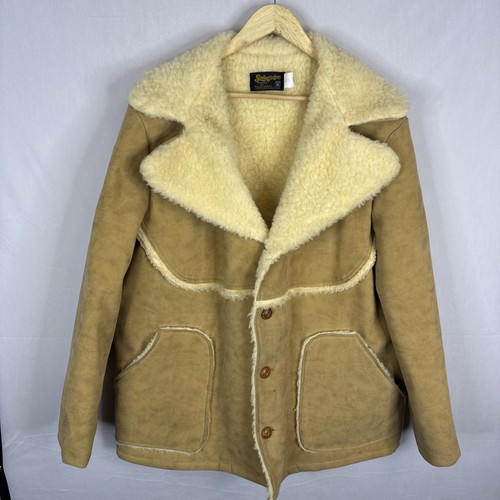 Vintage 70s faux sheepskin - 70s,