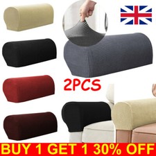 2PCS Removable Arm Stretch Sofa Couch Chair Protector Armchair Covers Armrest
