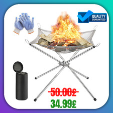 Portable Folding Fire Pit
