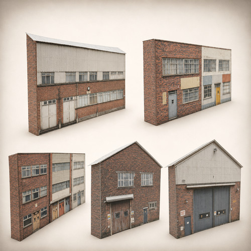 Gauge industrial buildings - oo,