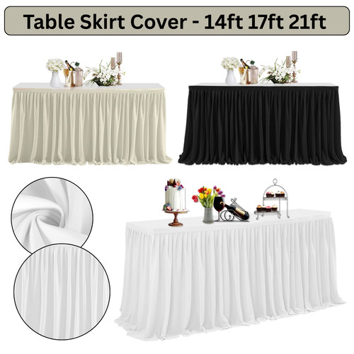 Spandex table skirt - spandex,