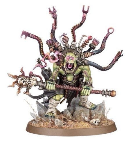 Ork weirdboy bnos armageddon - weirdboy,