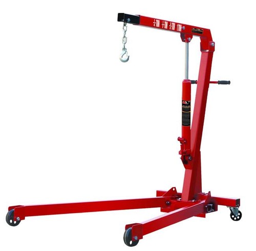 Folding engine crane hoist - folding,