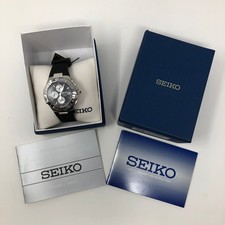 Seiko Coutura Chronograph Watch Mens 200M SNA459 7T62-0EK0 RUNS NEW BATTERY READ