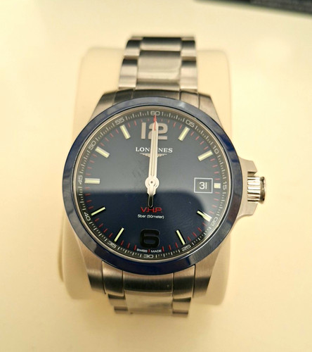 Longines blue dial - blue,
