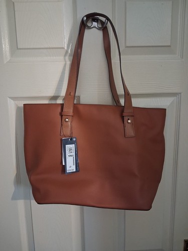 Tan faux leather pebbled - tan,