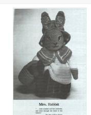 Vintage 10 inches Mrs Rabbit
