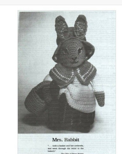 Vintage inches mrs rabbit - vintage,