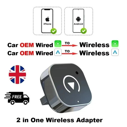 Wireless carplay android auto - android,