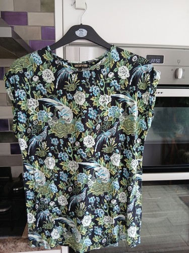Biba bird pattern - bird, tee