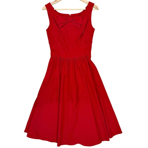 Vintage red bow - bow, &