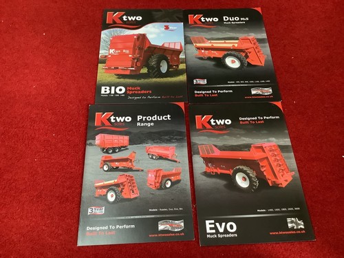 Two muck spreader brochures - k,