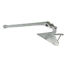 PLOUGH ANCHOR - 7 KG 15 LB Hot Dip Galvanised CQR Style NEW  ANGPL7