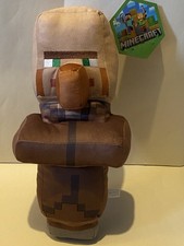 Minecraft Official Villager 13 Inch Plush Soft Toy New with Tags by Mojang 2025