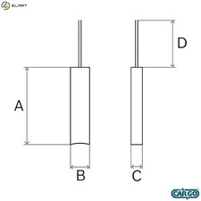 CARBON BRUSH ALTERNATOR F 032