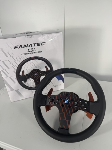 Fanatec csl bmw steering - bmw, wheel