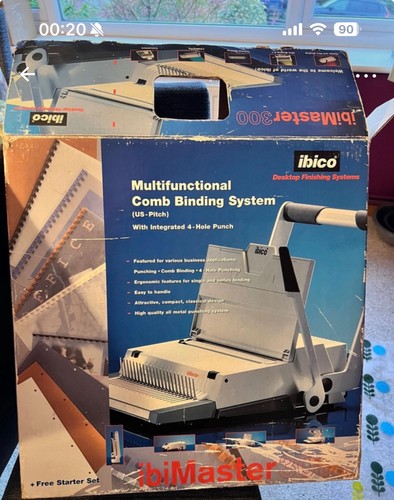 Ibimaster 300 comb binding - ibimaster,