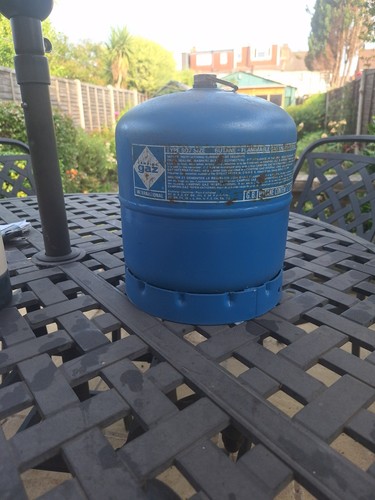 Empty 907 camping gaz cylinder - empty,
