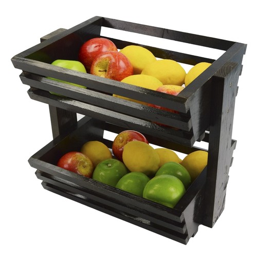Tier large wooden vegetable - large,