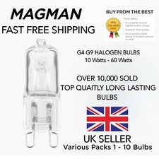 Halogen Bulbs  G9  Capsule 10W 18W 20W 25W 28W 33W 40W 60W Lamp Light  220v 12v