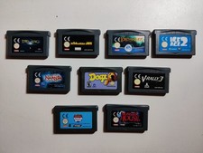 9 x random Nintendo Game Boy Advance Cartridge Bundle! 8 Carts VGC