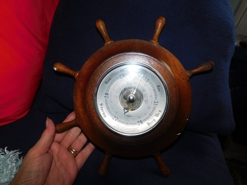 Vintage wooden ships - wooden, wheel