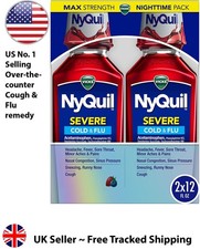 Vicks NyQuil x2 354ml LARGE