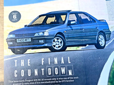 PEUGEOT 405 MI16 MI 16 - COLLECTIBLE ORIGINAL CLASSIC CAR ROAD TEST REVIEW